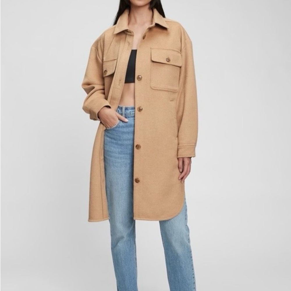 GAP Women's Camel Coat